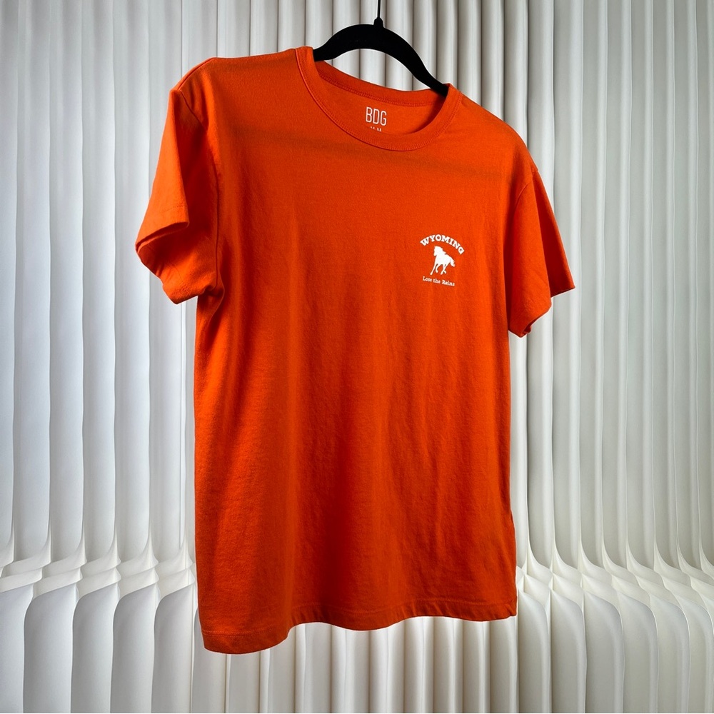 BDG Vibrant Wyoming Orange Short Sleeve Tee
